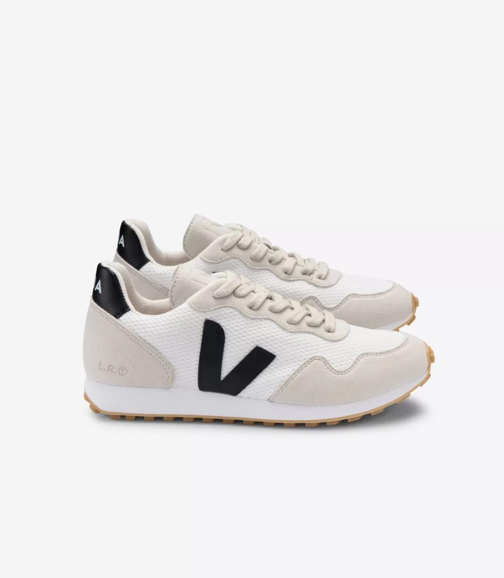 Women VEJA Adults | Vegan<SDU REC ALVEOMESH WHITE BLACK NATURAL