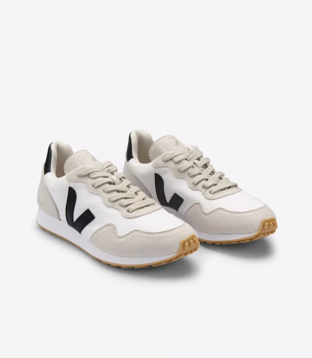 Women VEJA Adults | Vegan<SDU REC ALVEOMESH WHITE BLACK NATURAL