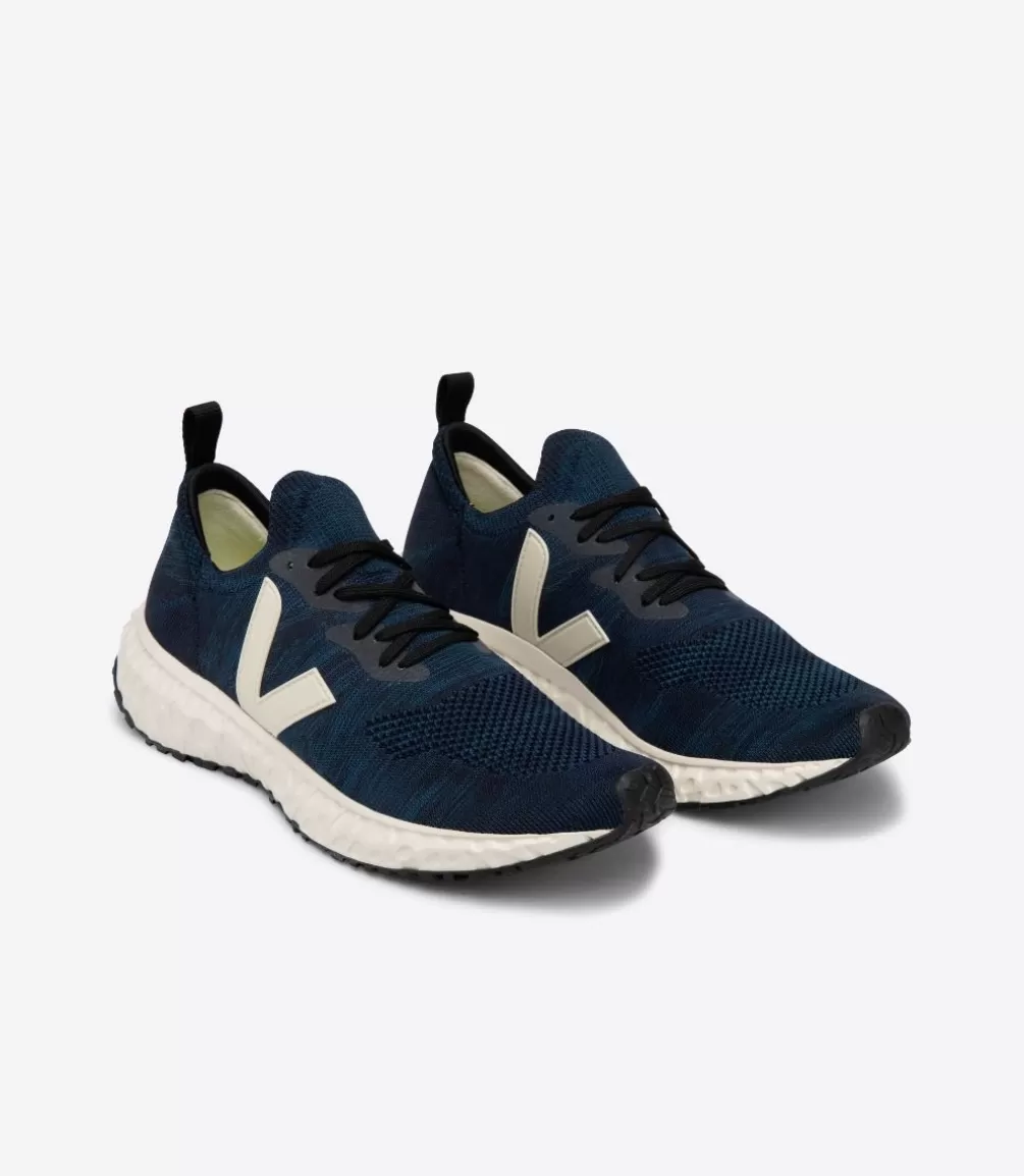 VEJA Adults<THUNDERBIRD V-KNIT MIX BLUE PIERRE