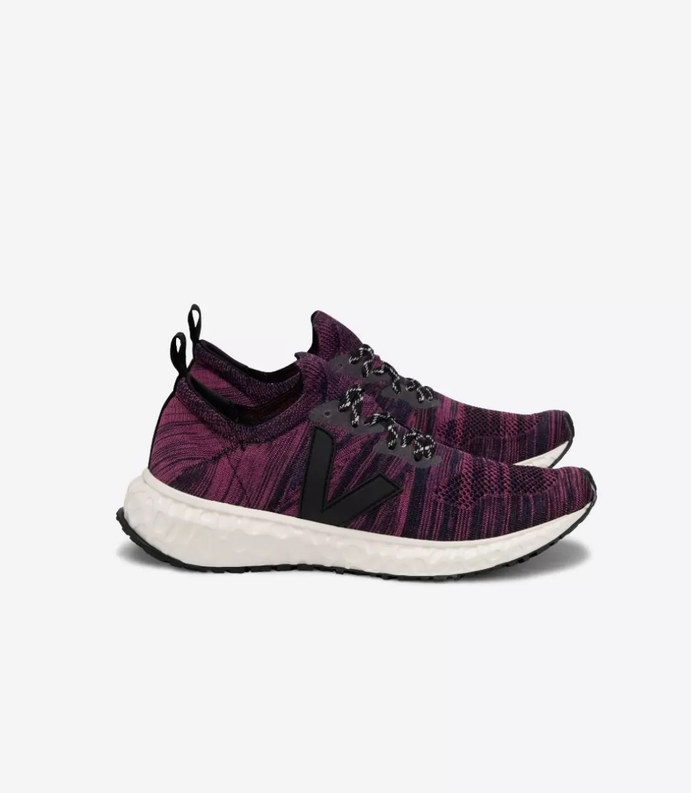 VEJA Adults<THUNDERBIRD V-KNIT MIX ULTRAVIOLET BLACK