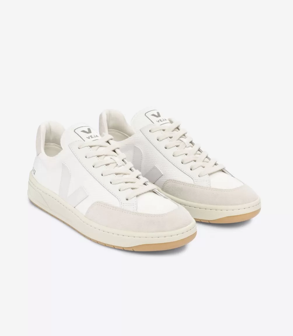 Women VEJA V-12 | V-12<V-12 B-MESH WHITE NATURAL