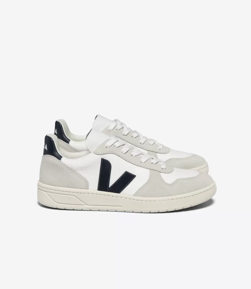 Women VEJA V-10 | V-10<V-10 B-MESH WHITE NAUTICO