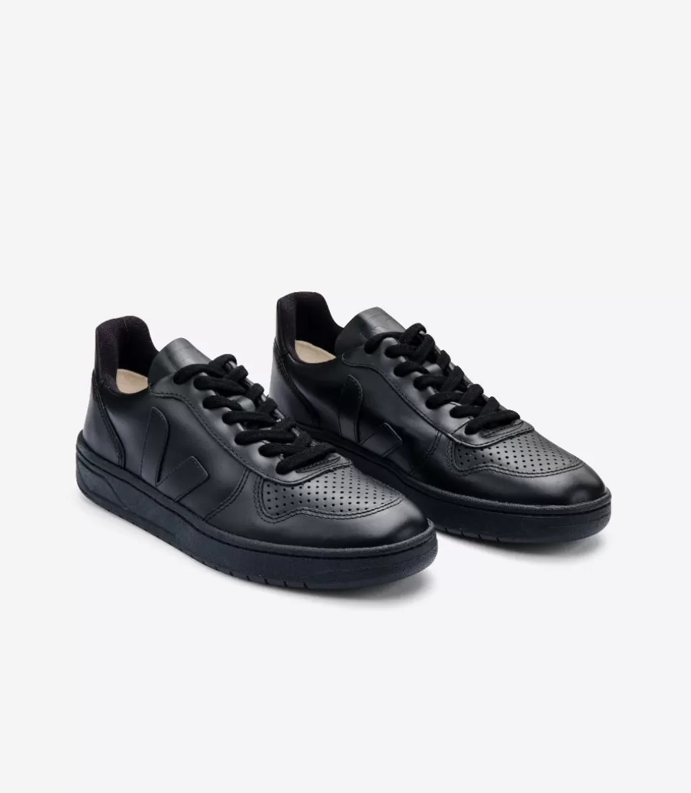 VEJA Adults<V-10 CWL ALL BLACK