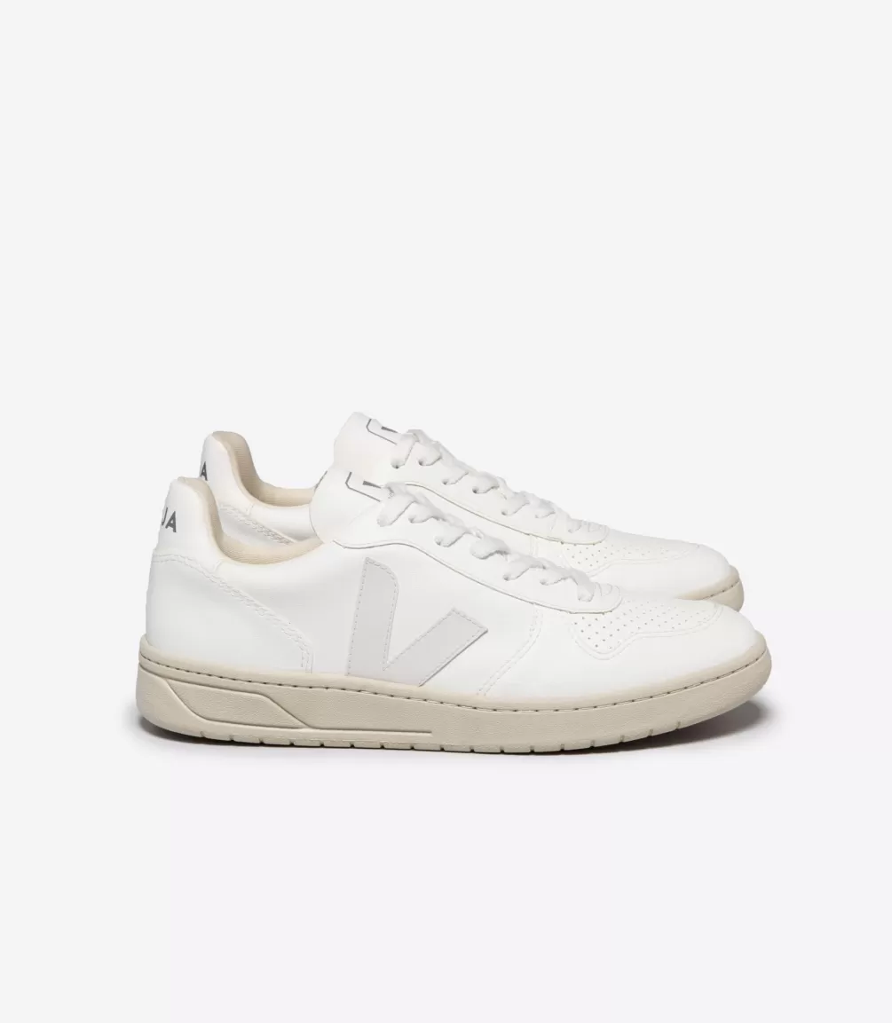 Women VEJA Adults | Vegan<V-10 CWL FULL WHITE