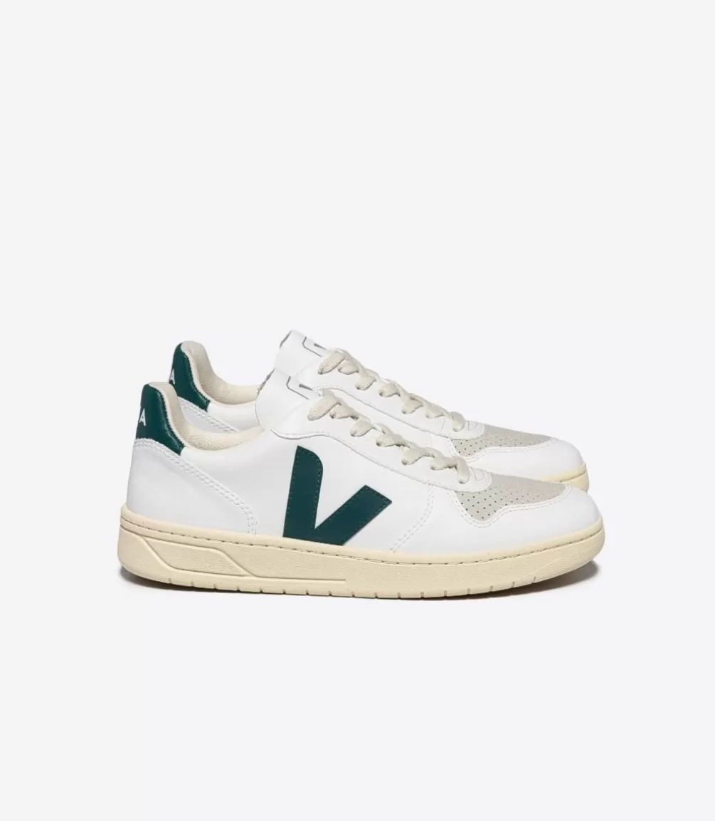 Women VEJA Adults | Vegan<V-10 CWL WHITE BRITTANY