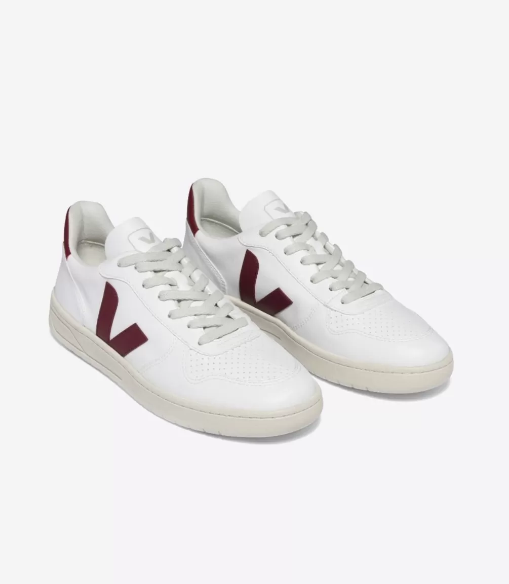 Women VEJA Adults | Vegan<V-10 CWL WHITE MARSALA