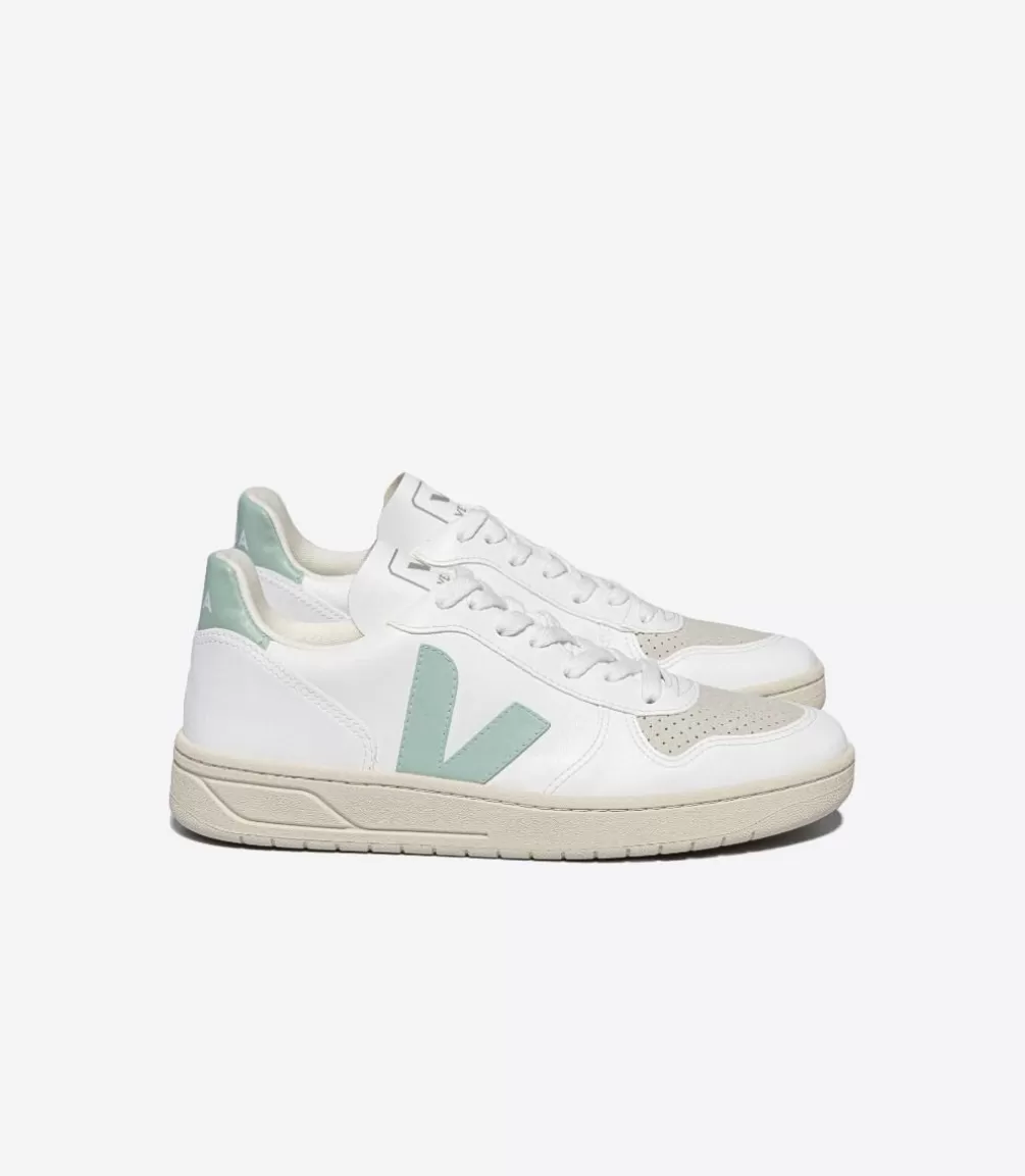 Women VEJA Adults | Vegan<V-10 CWL WHITE MATCHA