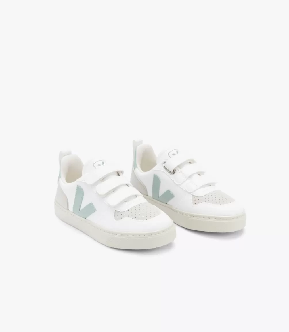 Kids VEJA Kids<V-10 CWL WHITE MATCHA