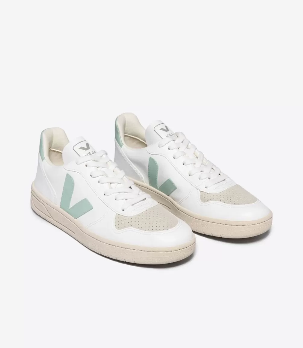 Women VEJA Adults | Vegan<V-10 CWL WHITE MATCHA