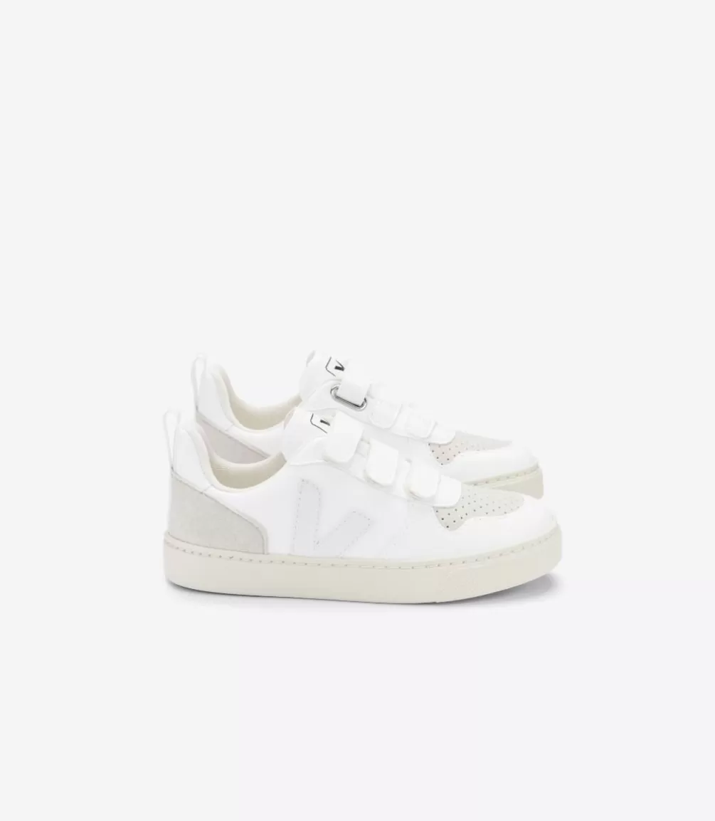 Kids VEJA Kids<V-10 CWL WHITE NATURAL