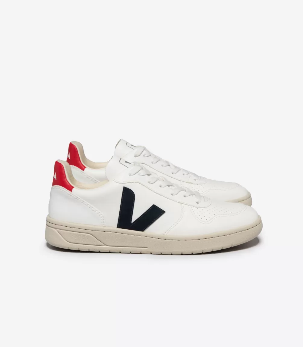 Women VEJA Adults | Vegan<V-10 CWL WHITE NAUTICO PEKIN