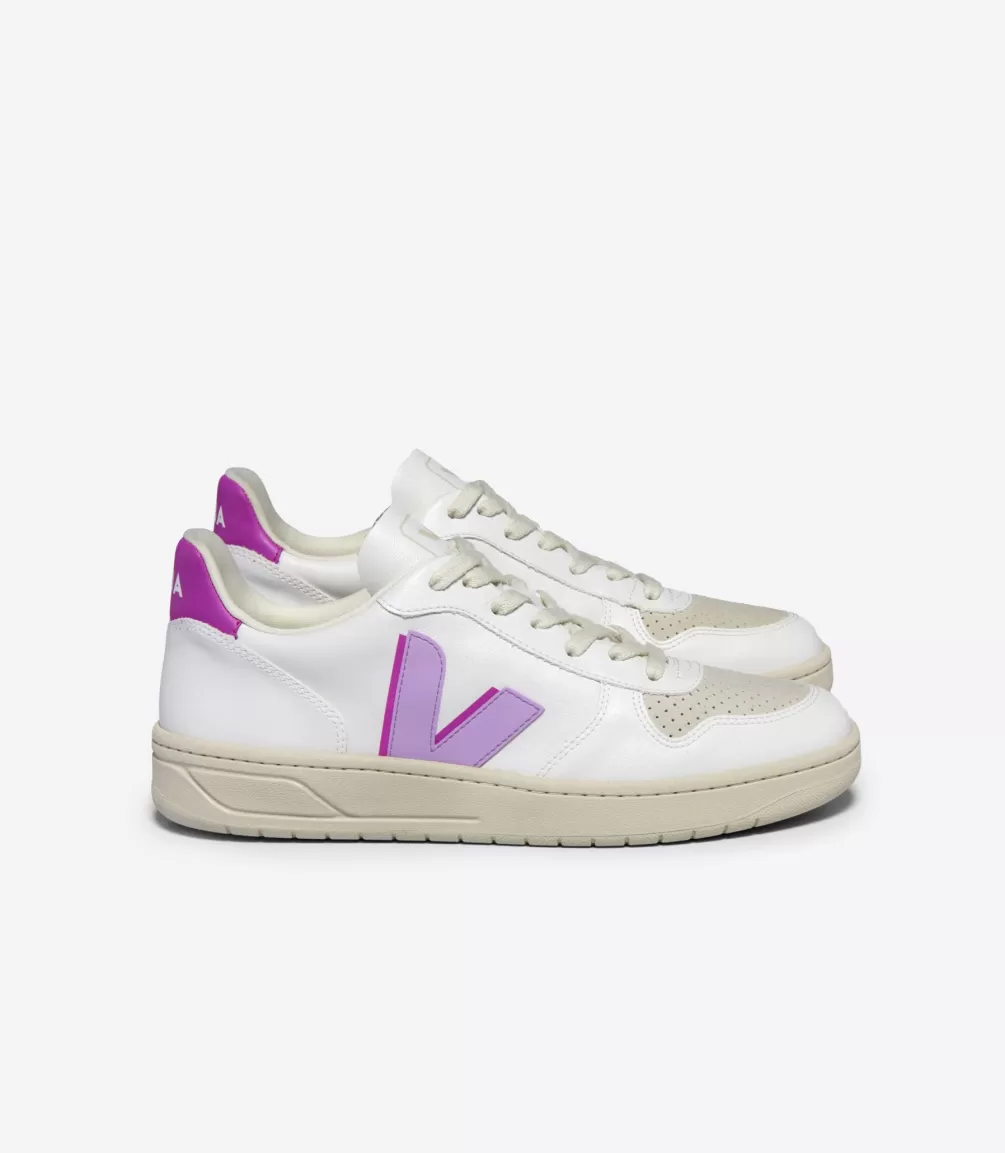 Women VEJA Adults | Vegan<V-10 CWL WHITE ORCHID ULTRAVIOLET