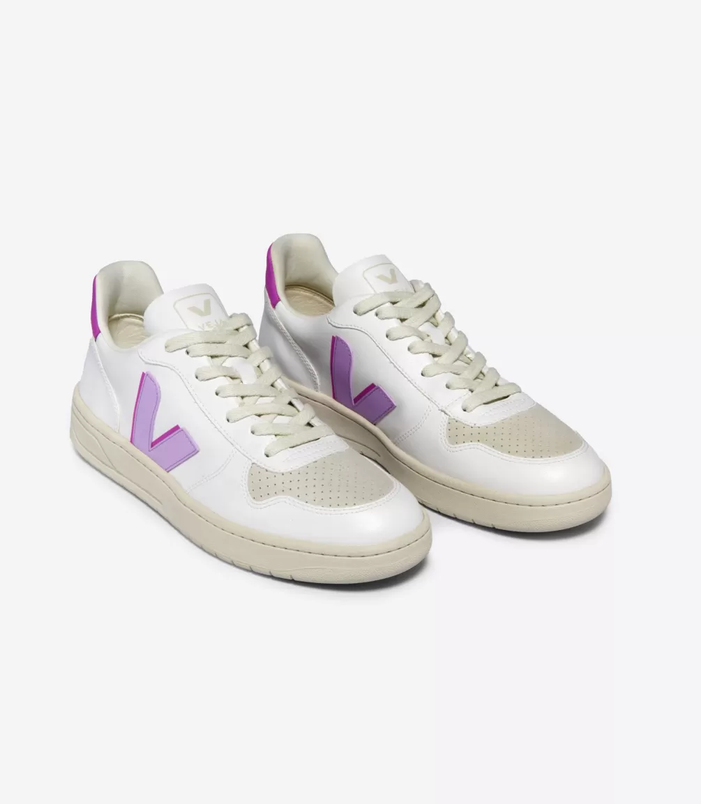 Women VEJA Adults | Vegan<V-10 CWL WHITE ORCHID ULTRAVIOLET