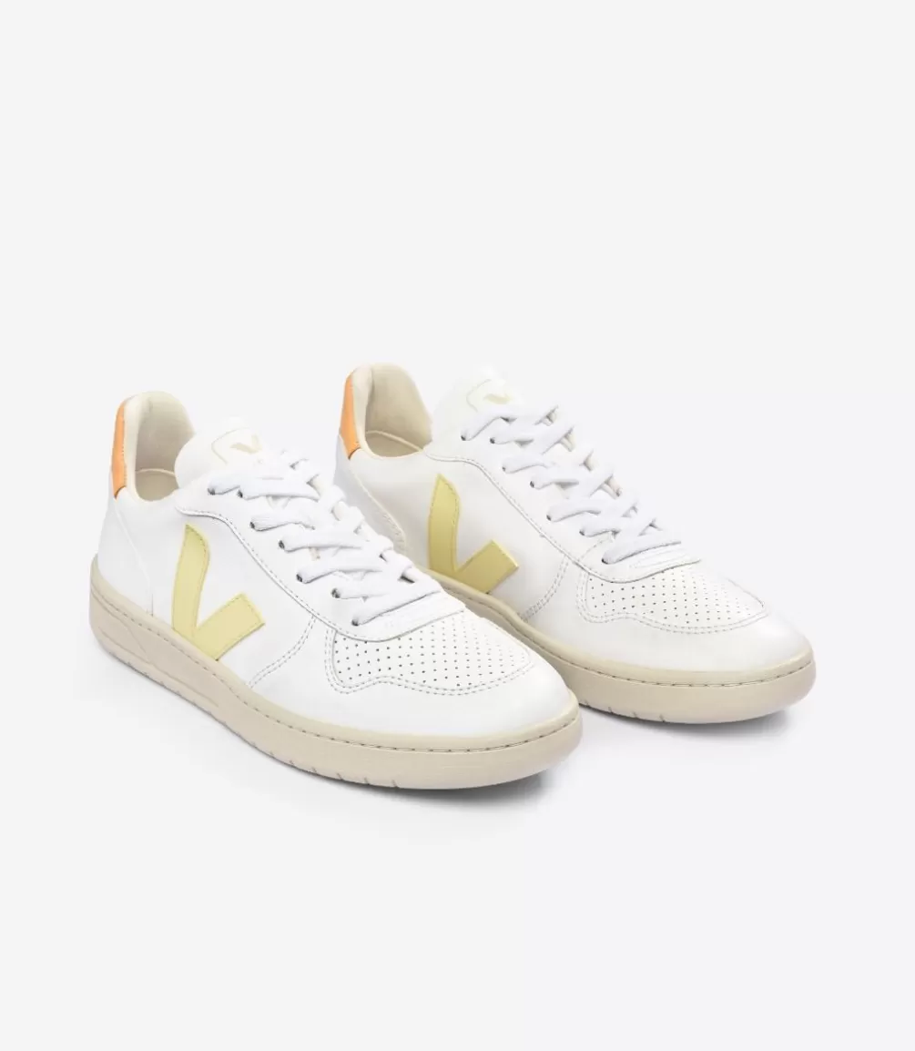 Women VEJA Adults | Vegan<V-10 CWL WHITE SUN PEACH