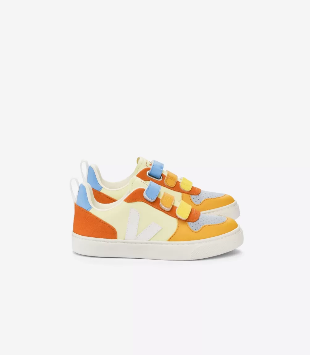 Kids VEJA V-10<V-10 LEATHER MULTICO SUN