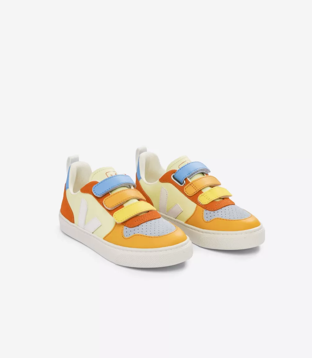 Kids VEJA V-10<V-10 LEATHER MULTICO SUN