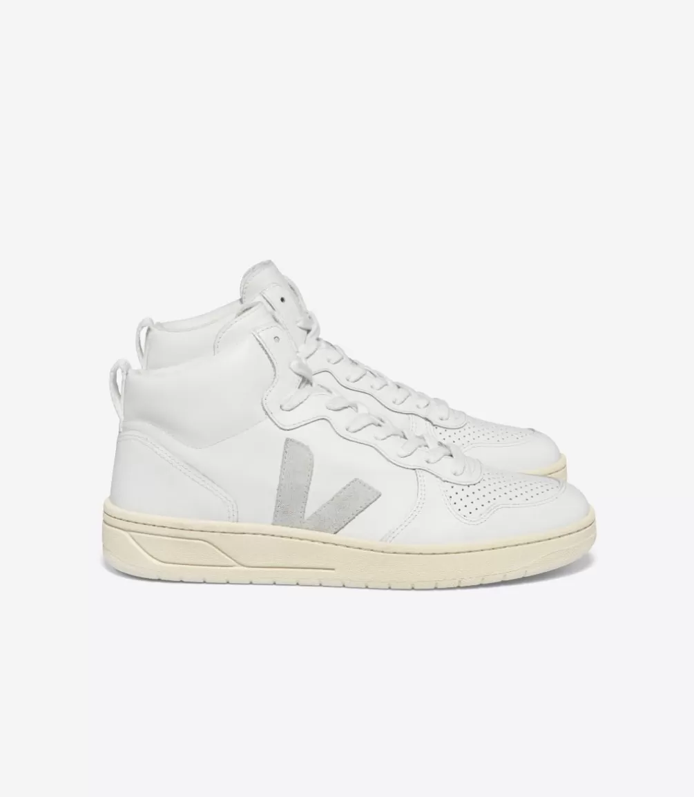 Women VEJA V-15 | V-15<V-15 LEATHER WHITE