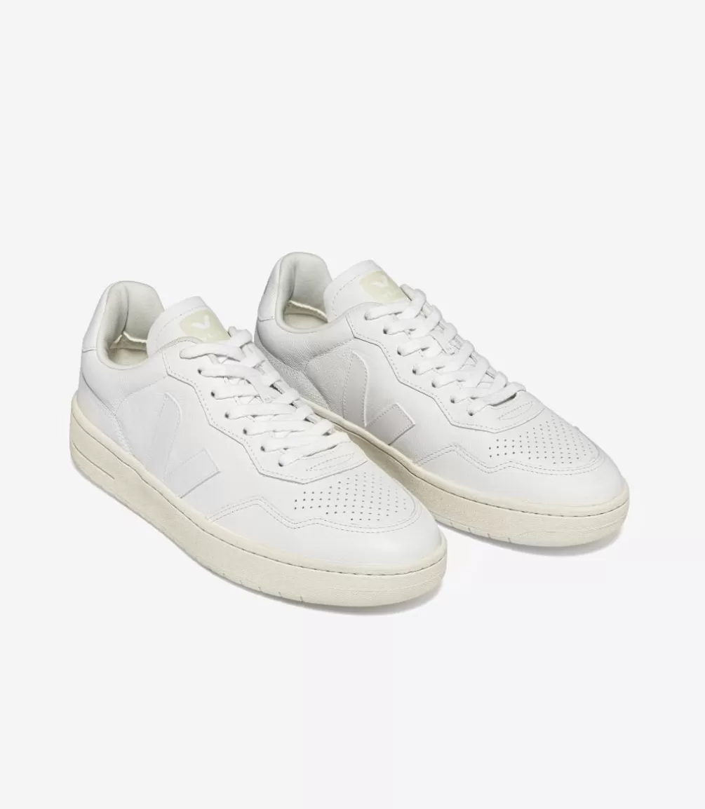 Women VEJA V-90 | V-90<V-90 LEATHER WHITE