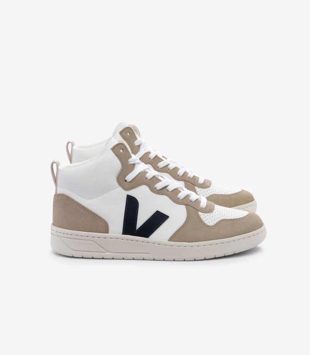 Women VEJA V-15 | V-15<V-15 LEATHER WHITE NAUTICO SAHARA