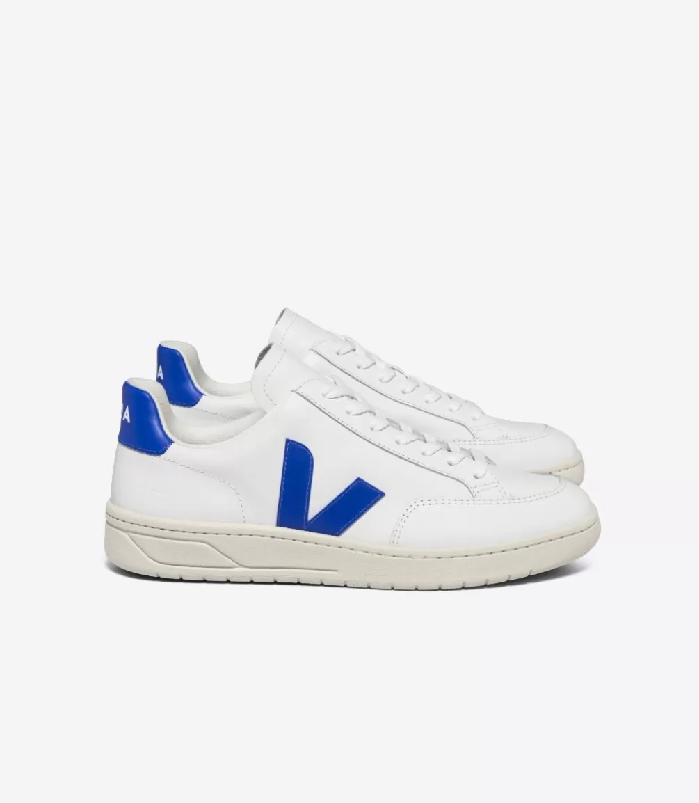 Women VEJA V-12 | V-12<V-12 LEATHER WHITE PAROS