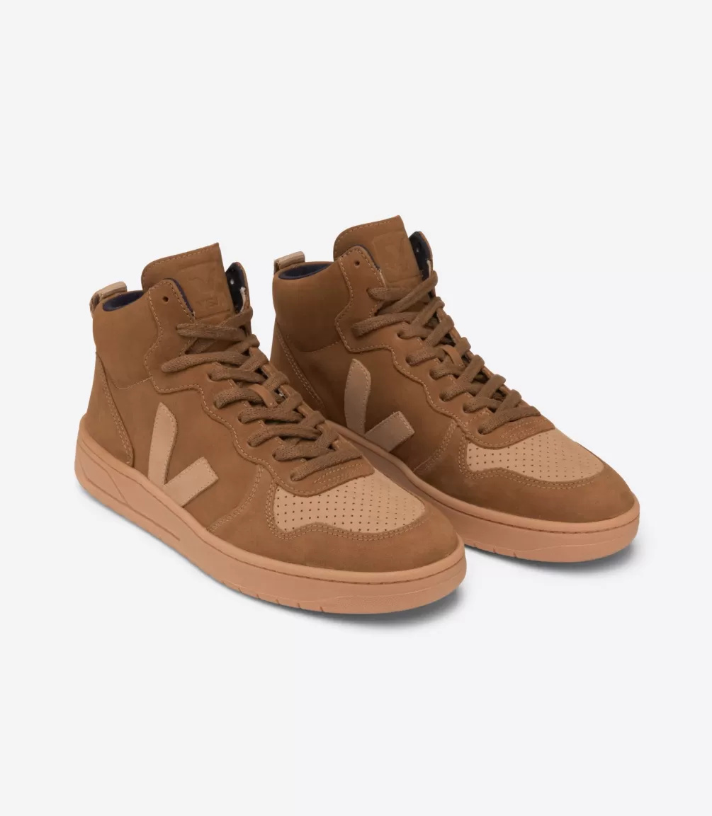 Women VEJA V-15 | V-15<V-15 NUBUCK CAMEL DESERT