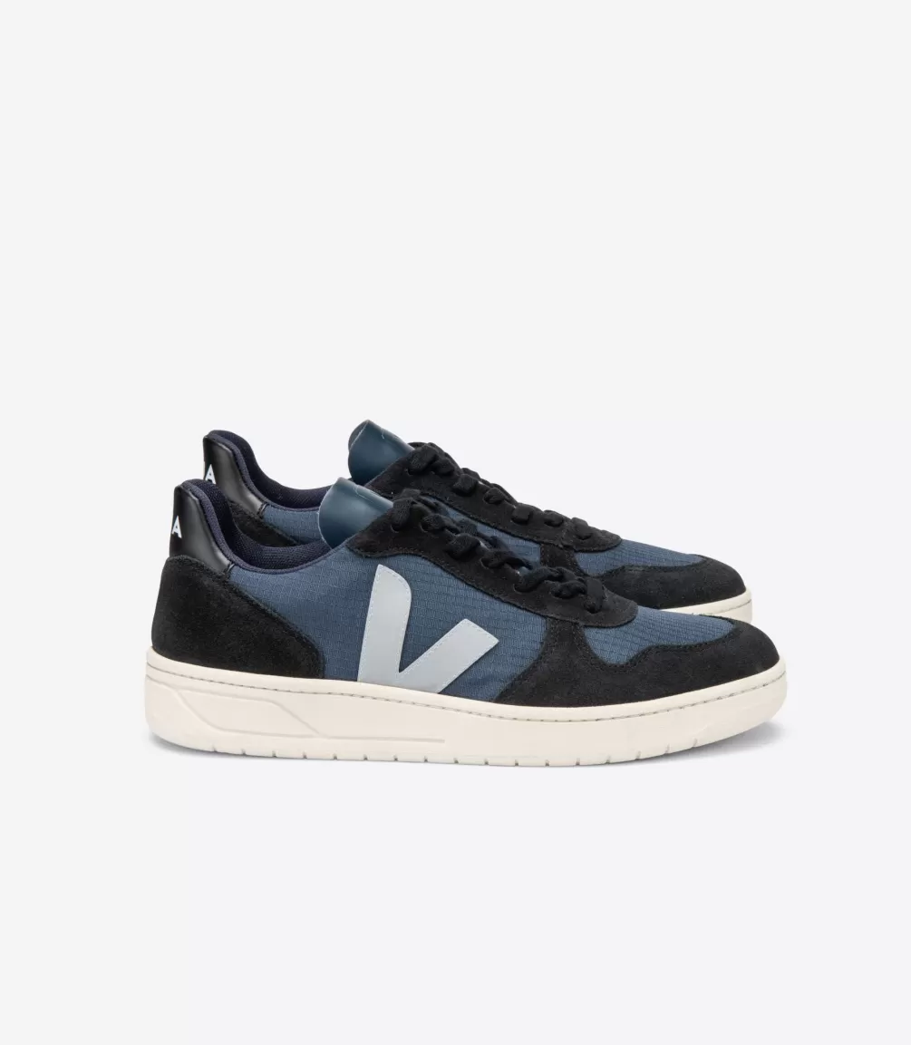 VEJA Adults<V-10 RIPSTOP NAUTICO OXFORD GREY BLACK