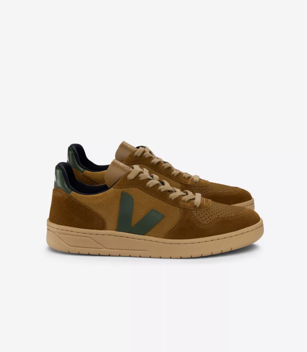 VEJA Adults<V-10 SUEDE CAMEL CYPRUS MULTICO