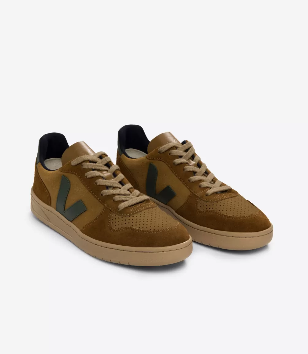 VEJA Adults<V-10 SUEDE CAMEL CYPRUS MULTICO