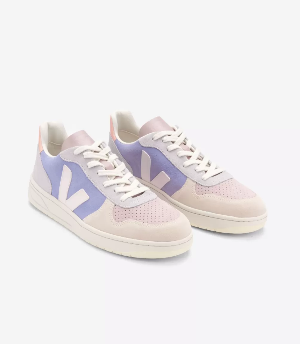 VEJA Adults<V-10 SUEDE MULTICO LAVANDE