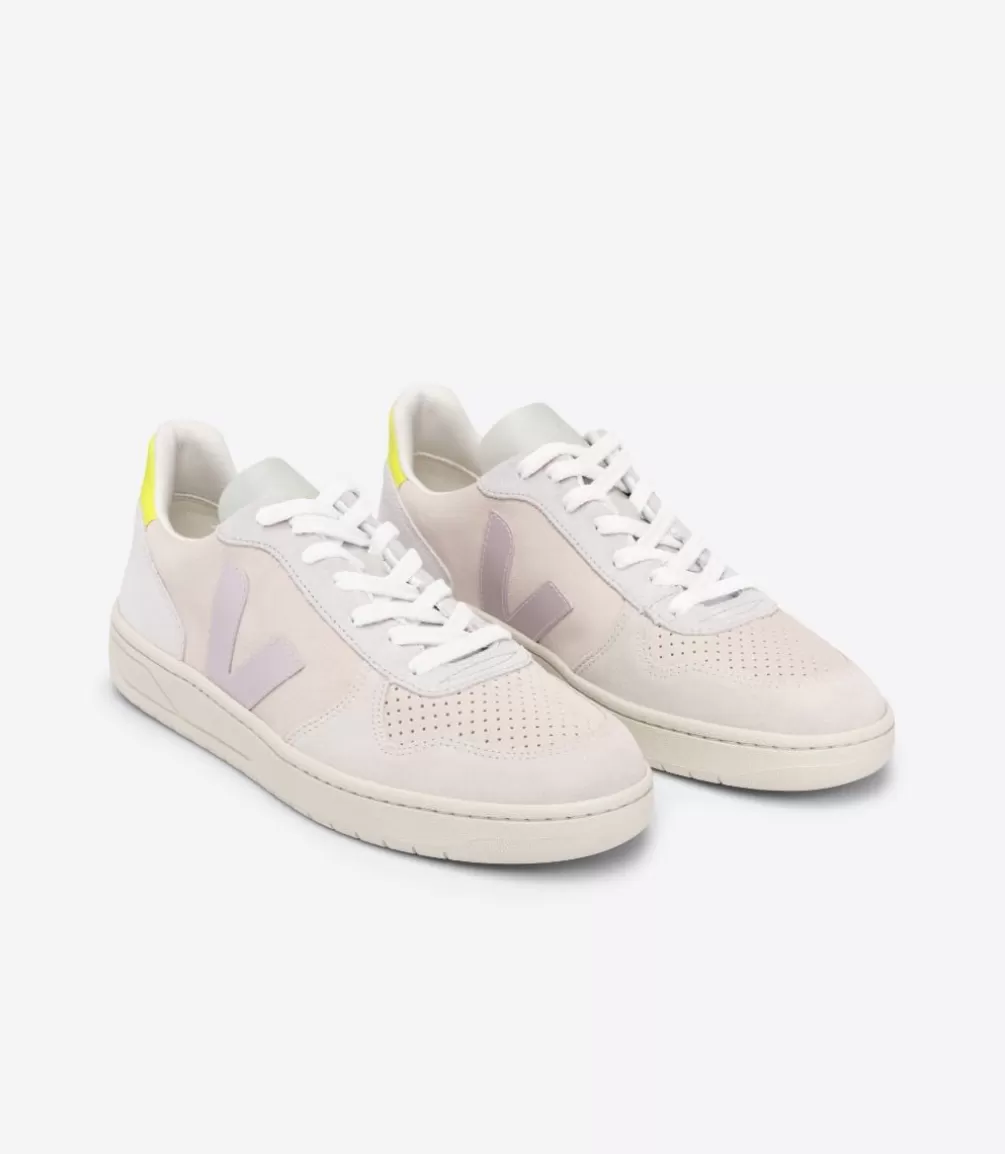 VEJA Adults<V-10 SUEDE MULTICO SABLE PARME