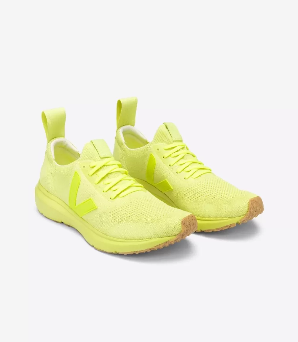 VEJA Adults<V-KNIT X RICK OWENS FULL ACID YELLOW