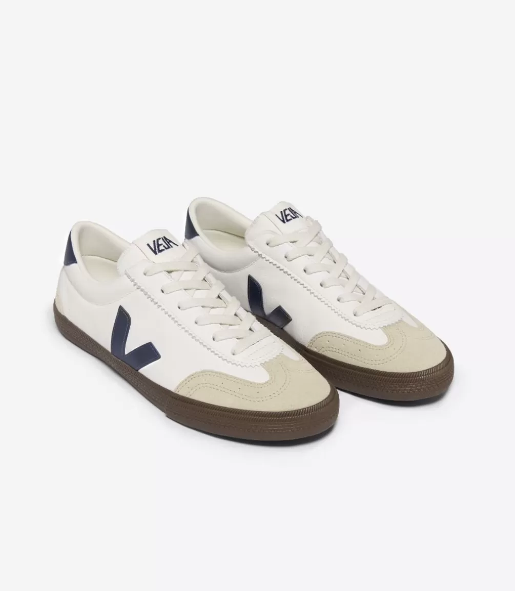 Women VEJA Volley | Volley<VOLLEY LEATHER WHITE NAUTICO BARK