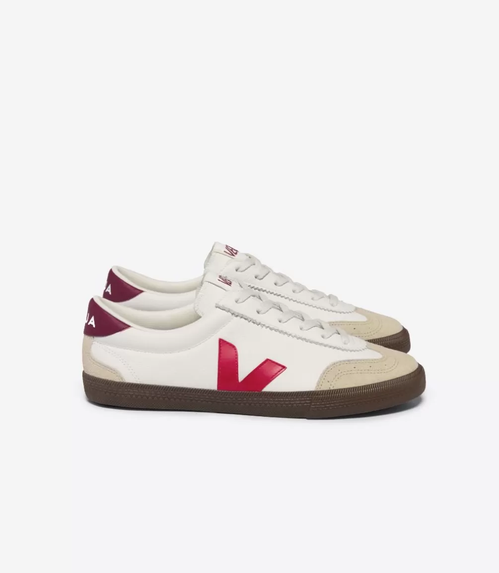 Women VEJA Volley | Volley<VOLLEY LEATHER WHITE PEKIN BARK