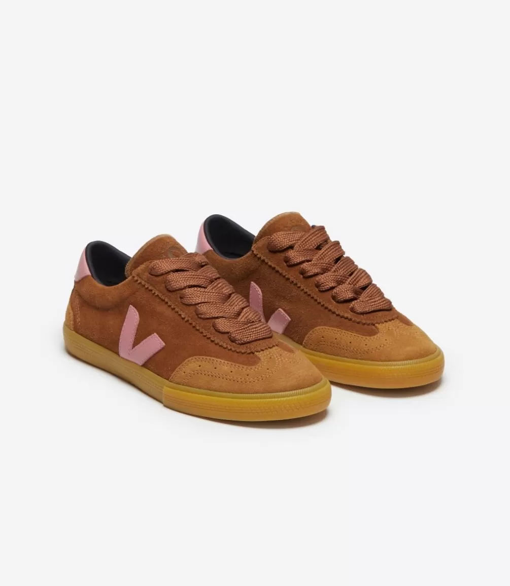 Women VEJA Veja X Make My Lemonade | Collab<VOLLEY SUEDE X MAKE MY LEMONADE COGNAC MARY