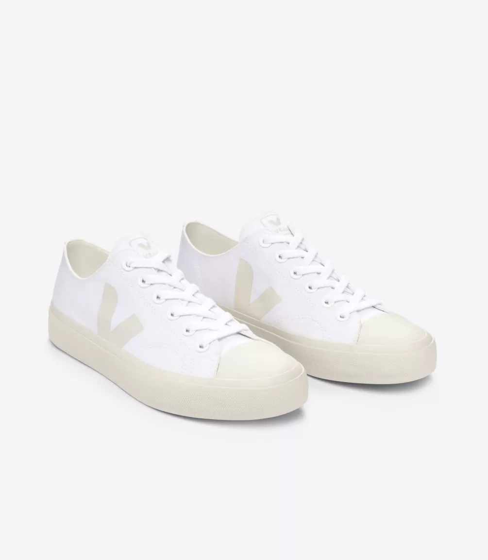 Women VEJA Adults | Vegan<WATA II LOW CANVAS WHITE PIERRE